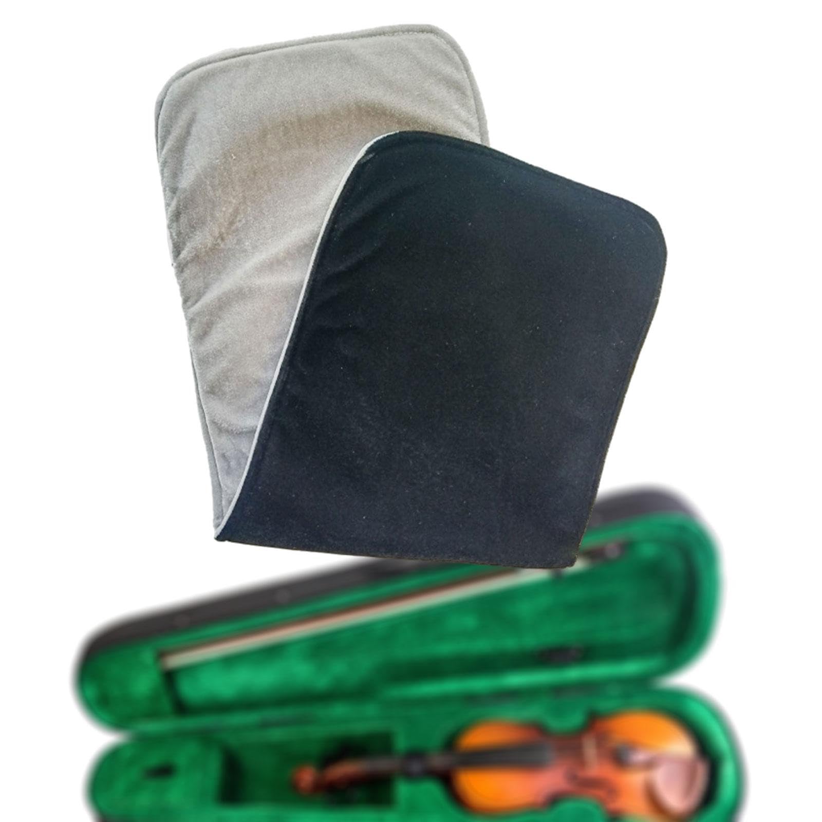 SKY Violin Triangle Case Lightweight 1/4 Size Black Color