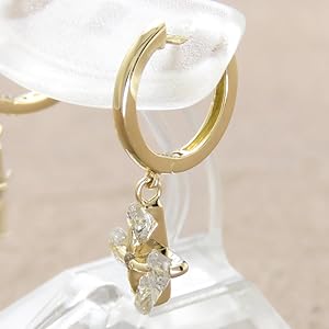 Amazon | K18 ダイヤモンド フープピアス 1カラット 1ct | ピアス 通販