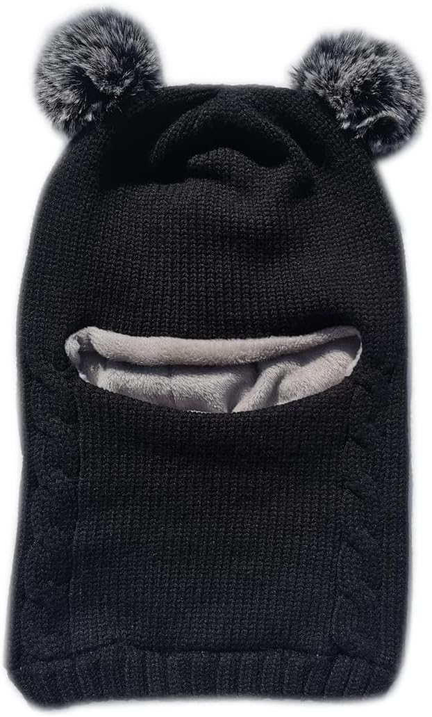 Baby Winter Hat Scarf Set, Unisex Infant Toddler Kids Hat Scarf - Image 5