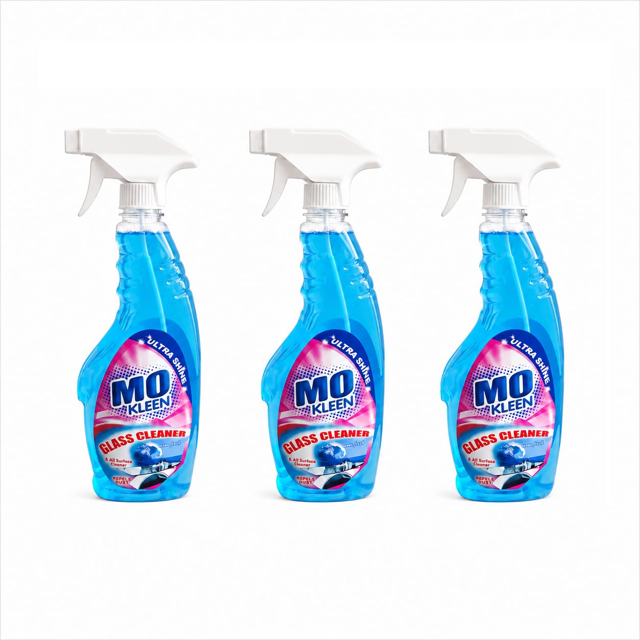 Glass Cleaner Ultra Shine 500g (Pack of 3) | All Hard Surface & Glass Cleaner | Streak-Free Cleaner for Mirrors, Glass, Screens, Furniture & Other Hard Surfaces-picture-31