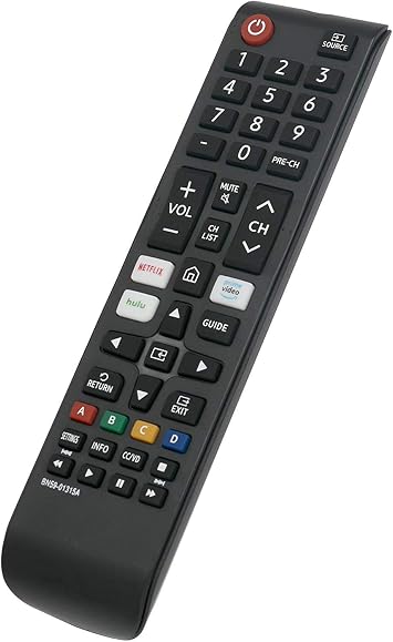 New Young Replacement TV Remote Control BN59-01315A for Samsung Smart TVs UN43RU7100 UN43RU7200 - No Setup Needed