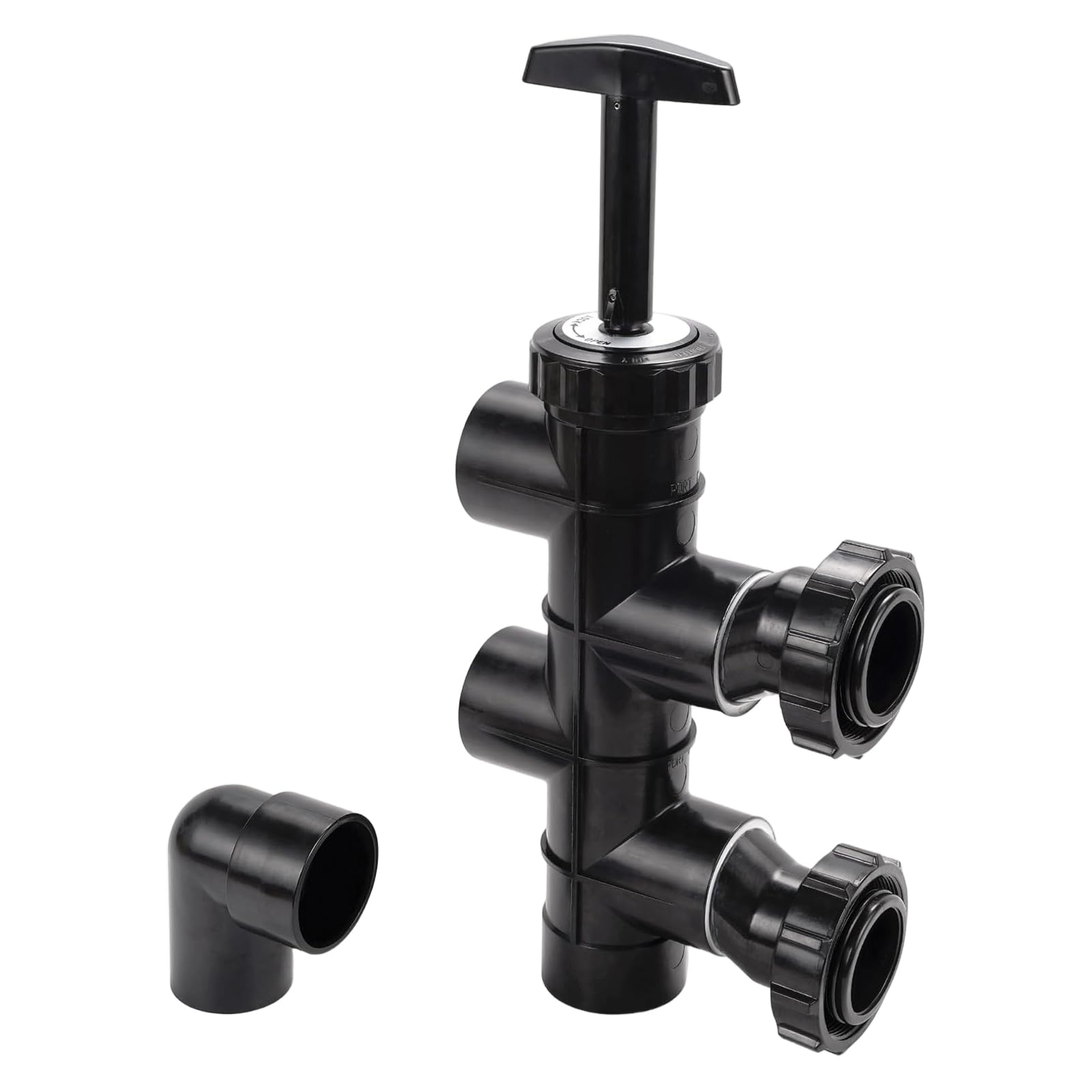 Pièce coulissante pour arrangements de sable de base, installation simple et filtration efficace, filtre d'entretien de piscine