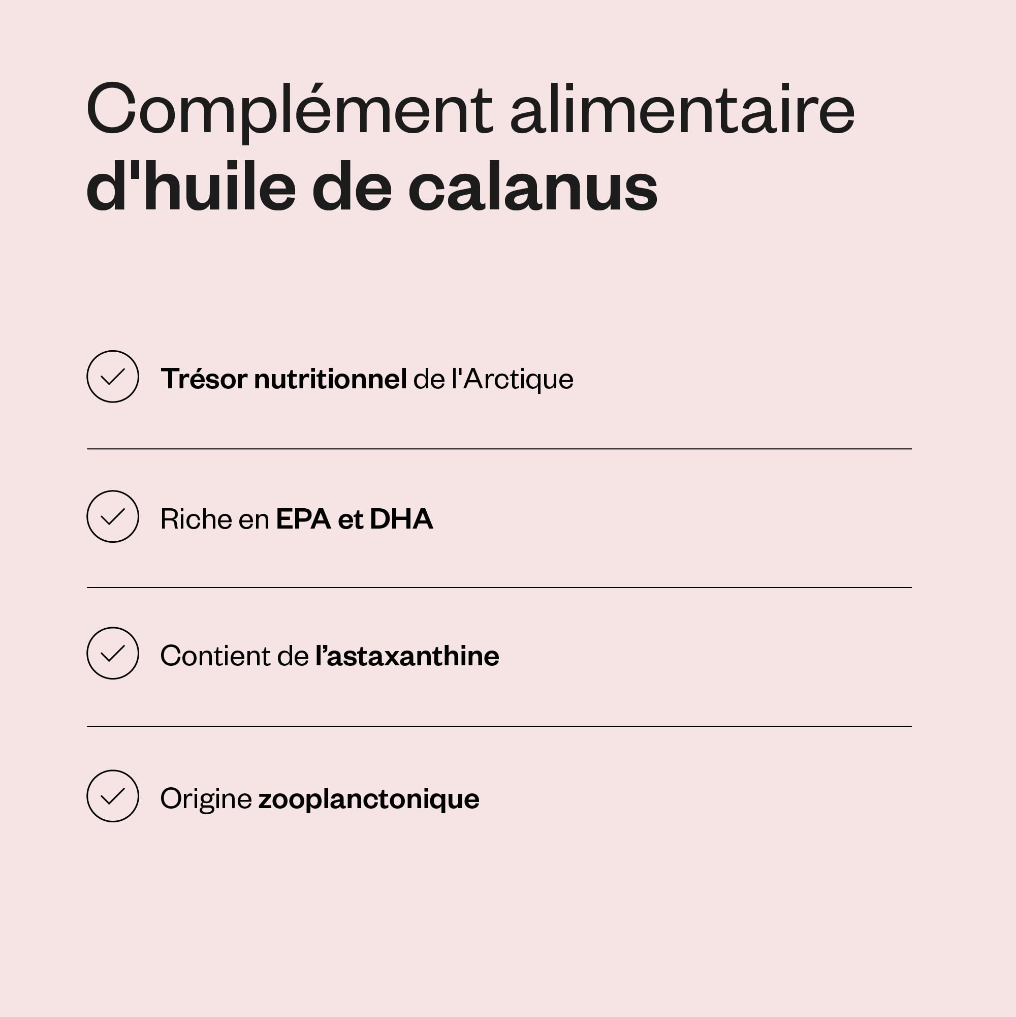 SuperSmart - Arctic Plankton - Huile de Calanus (Origine Zooplanctonique) - Acides Gras Oméga 3 (EPA, DHA et SDA) - Brule Graisse | Sans OGM - 60 Softgels
