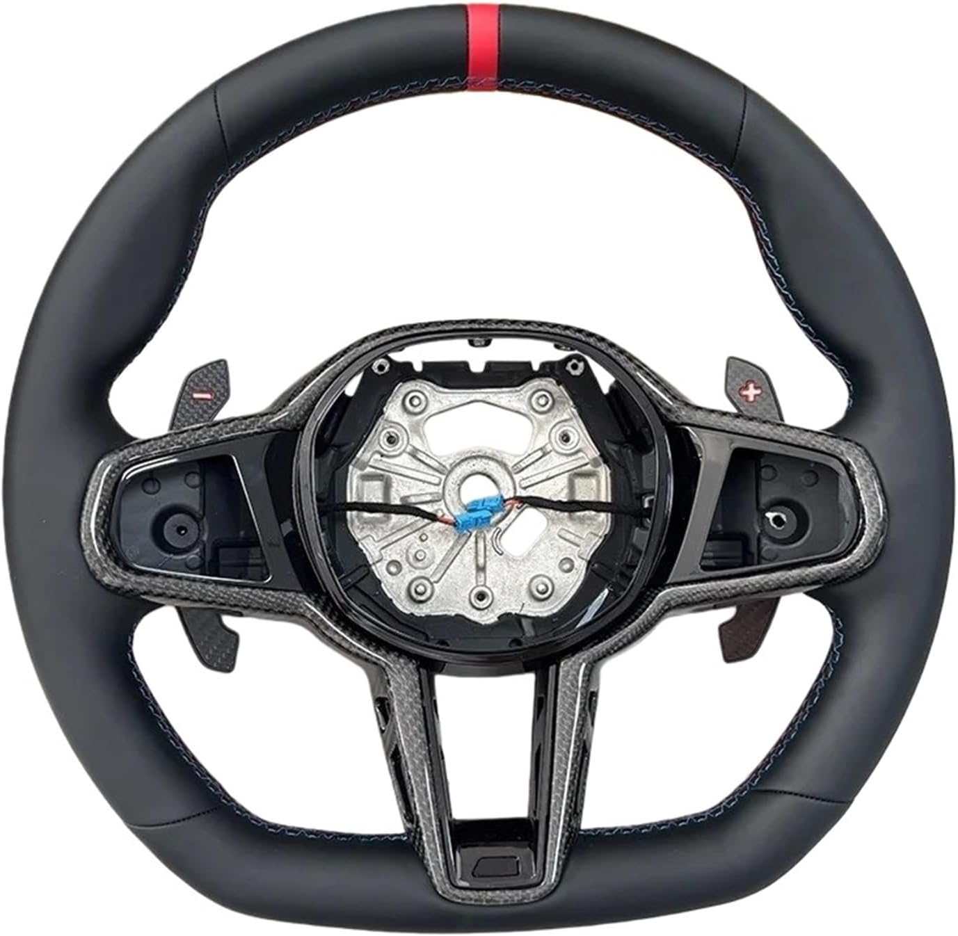 Steering Wheel CS Nappa Leather Compatible For BMW 4 5 3 Series G80 G81 G22 G23 G30 G80 G01 G20 G32 G87 G21 G26 Car Accessories(6-5-series)