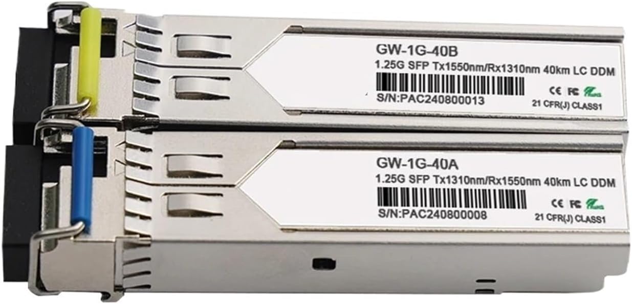 1.25G SFP Transceiver 3KM up to 200KM 1000Base-BIDI SingleMode Simplex LC Module(40km-LC)
