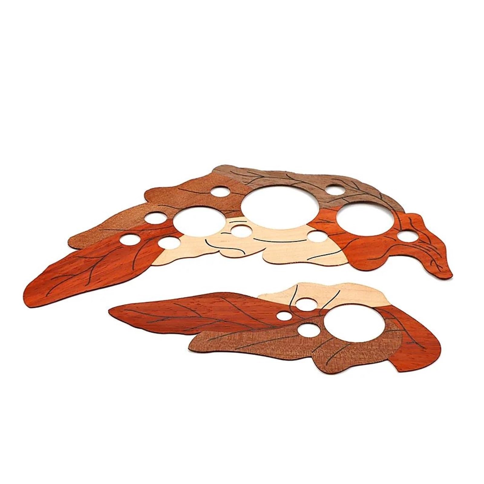 Mały Pickguard Do Gitary Akustycznej 1 Szt Drewniana Gitara Pickguard Grape Leaf Guitar Sound Hole Covers Do Części I Akcesoriów Do Gitary Akustycznej