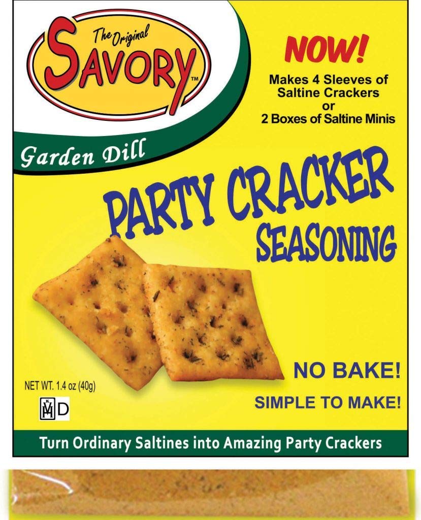 Savory Saltine Seasoning, 14.1 Ounce, Garden Dill, The Kit