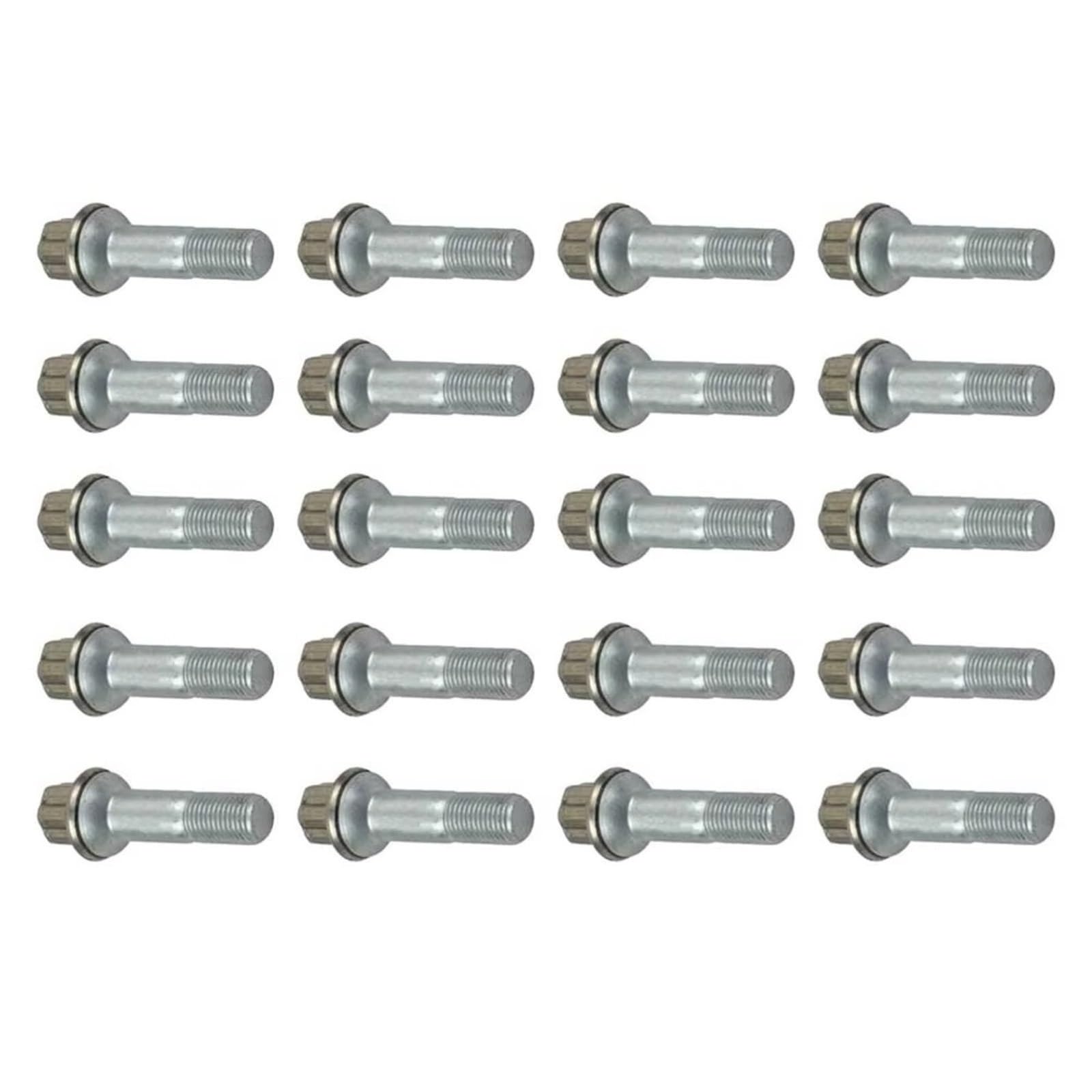 Bulloni ruota auto Compatibile Con Benz Per S Klasse Coupe C216 CL 500 2011 2012 2013 Set Da 20 Dadi Per Cerchi In Lega Con Rondella Conica OEM: 0009902207