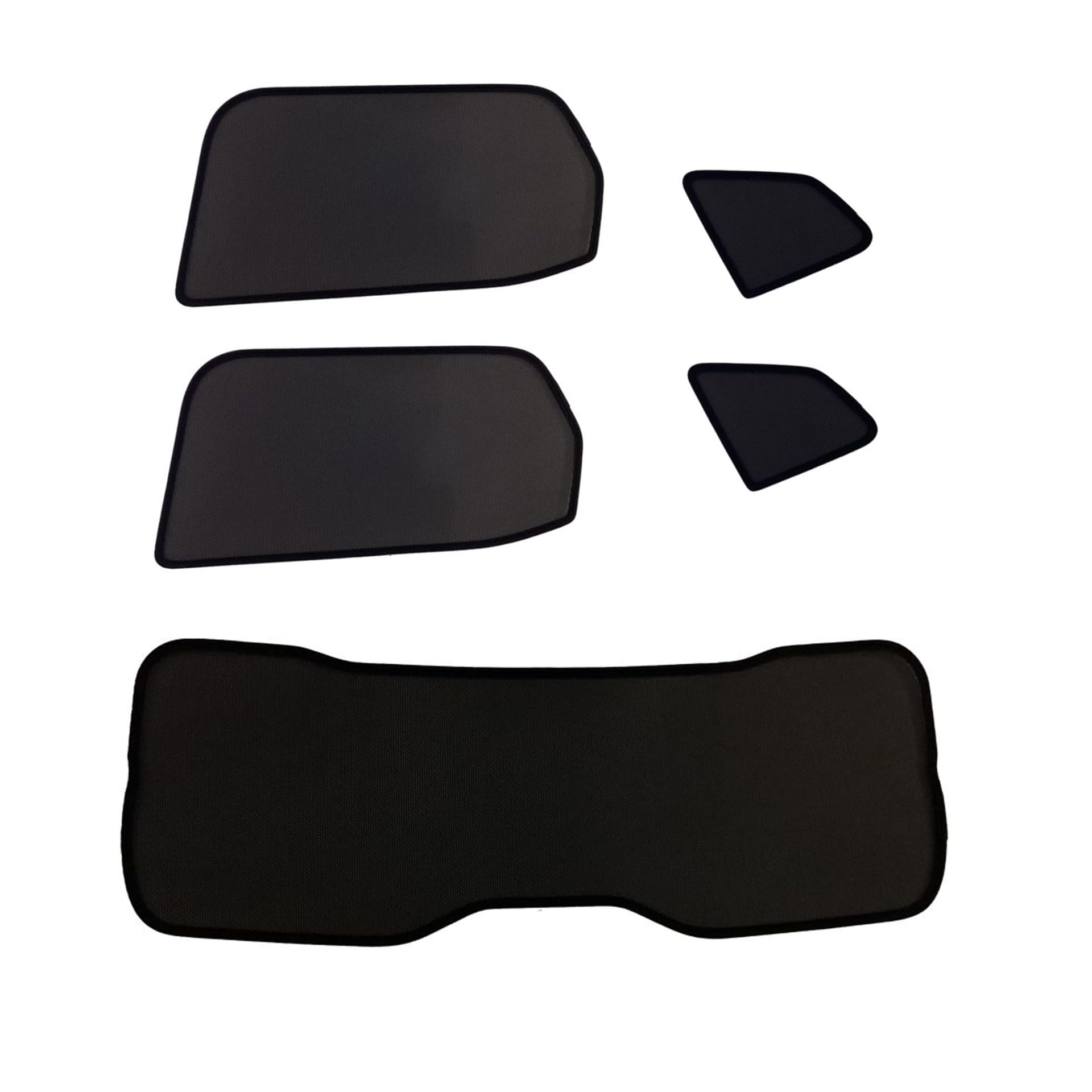 Protection visuelle & Solaire Compatible avec Dacia Duster III 2024-, Noir