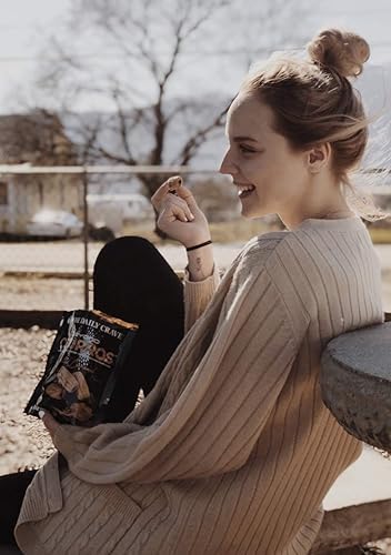 Miniatura 5 de The Daily Crave Beyond Churros, caramelo salado, 4 onzas (paquete de 6) a base de plantas, sin lácteos y soja, sin gluten, sin OMG, vegano,