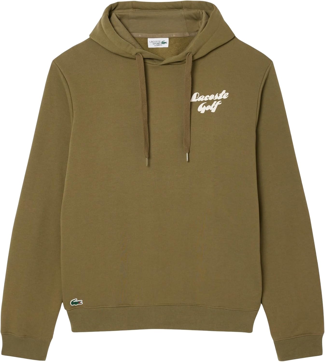 Lacoste Men's Printed Fleece Golf Hoodie