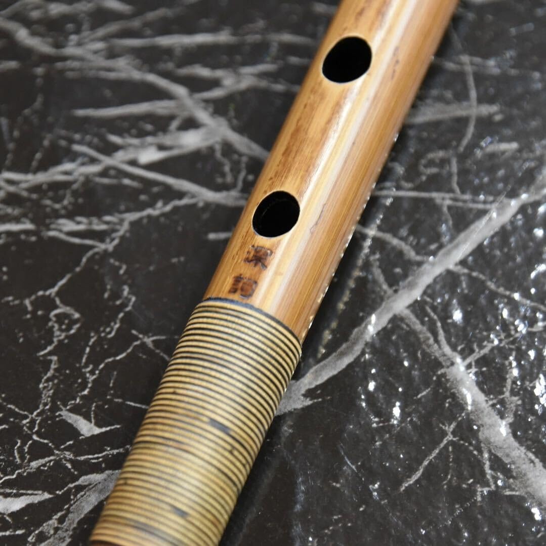 尺八 本体 竹製 約58センチ 希少品】尺八本体 58cm 倫童銘ニ印 1.9尺