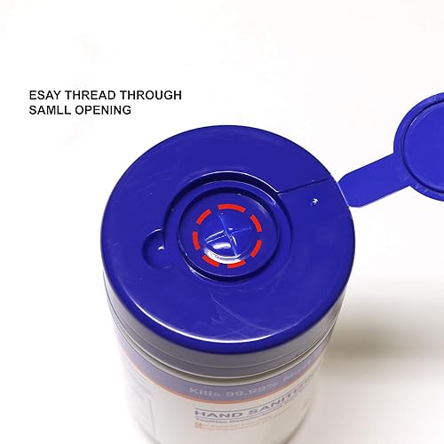 Miniatura 3 de SIPA Toallitas desinfectantes para manos, 100 toallitasbote, toallitas con textura suave, aroma fresco, (4 botes)