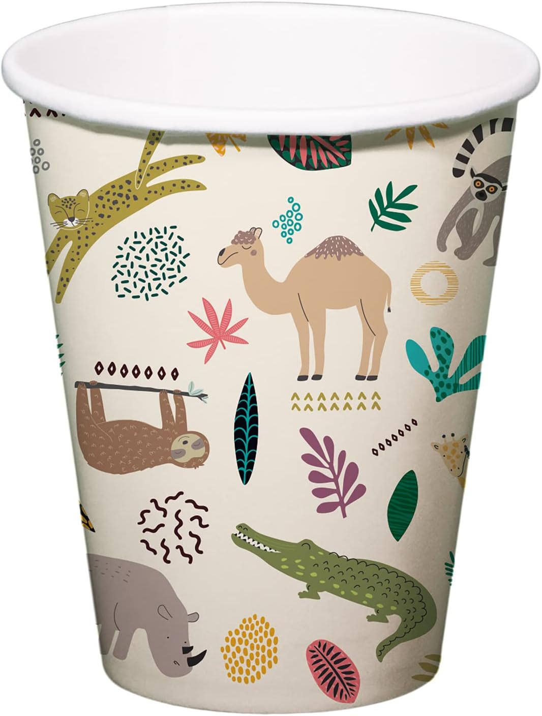 Folat 68323 XL Zoo Party Table Confetti Pack of 45 Multi-Coloured image 2