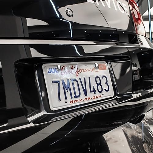 Miniatura 6 de YALOK Kit de tornillos antirrobo para placa de matrícula, accesorios de montaje de placa de acero inoxidable inoxidable para placa de automóvil,