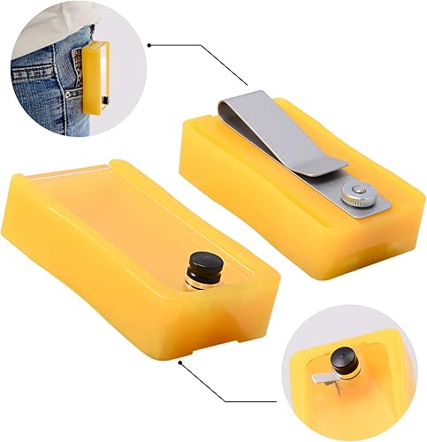 Miniatura 7 de NEWISHTOOL Caja de almacenamiento de contenedores de eliminación de cuchillas, seguridad para desechar la mayoría de cuchillas de cuchillo