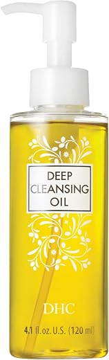DHC Beauty Deep Cleansing Oil (120ml), with Olives, Removes Makeup And Impurities, Cleansing Oil/Makeup Remover for Soft &amp;...