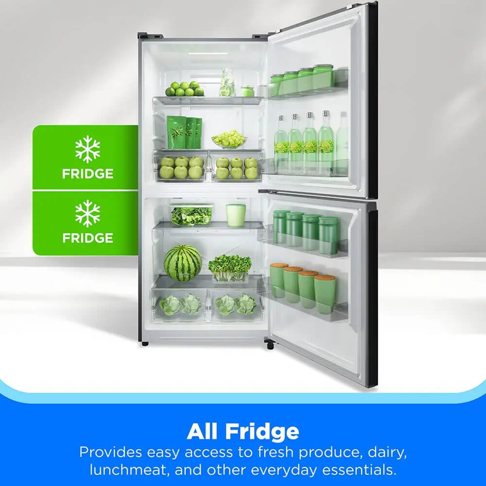 Midea Mru21c7bst 20 Cu. Ft. Stainless 3-Way Convertible Smart Refrigerator on Fridge.com - View 4
