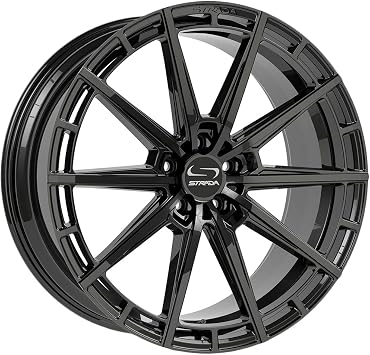 Strada SF70 Palo 18x8.5 5x100 +30mm Gloss Black Wheel Rim 18" Inch SF7088550030GB