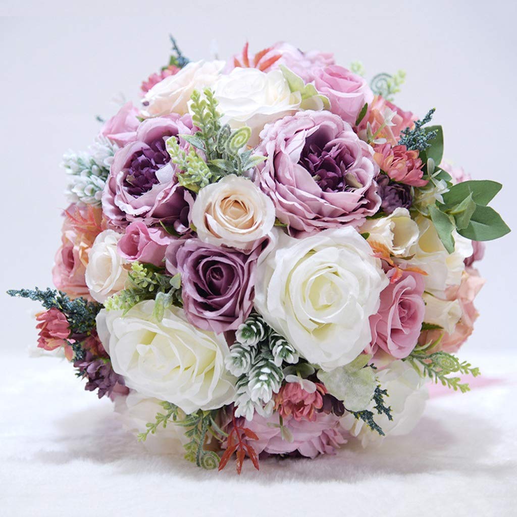 Bouquet de mariage deco et fleurs de poignet pour cérémonie
