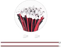 Lyeteung JST 1.5 ZH 2 Pin Csatlakozó Készlet - 50 Szett Mini Mikro Dugó 150mm Kábellel és Aljzat - Fekete-Piros Vezetékkel RC Modellekhez 5