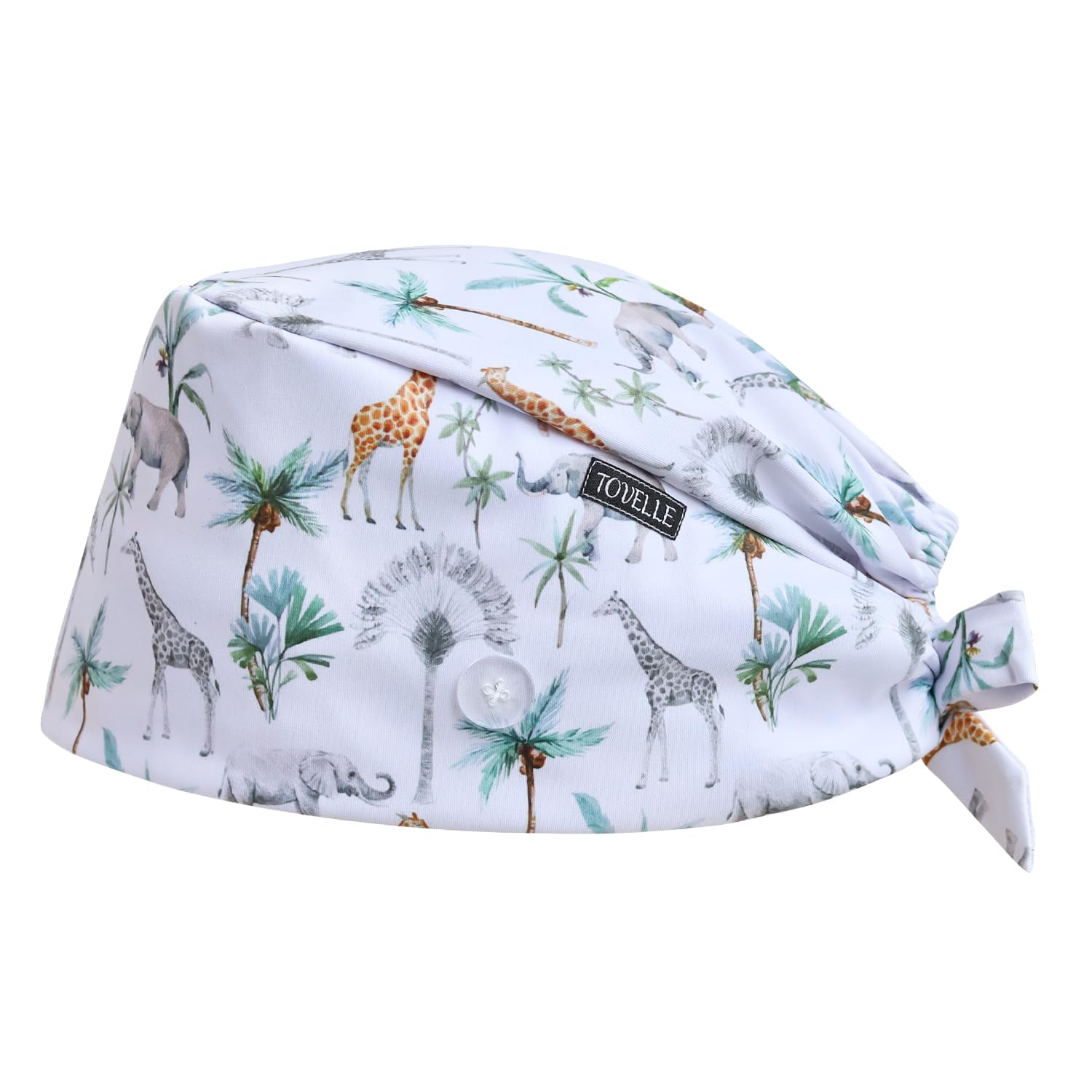 Scrub Caps for Men with Buttons,Classic Surgical Caps