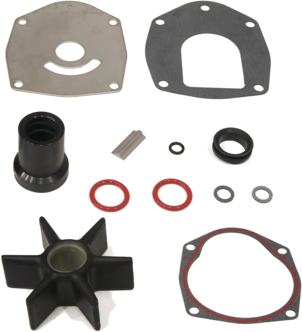 The ROP Shop Water Pump Impeller Rebuild Kit for Honda 19231-ZW1-003, 19231ZW1003 Outboard