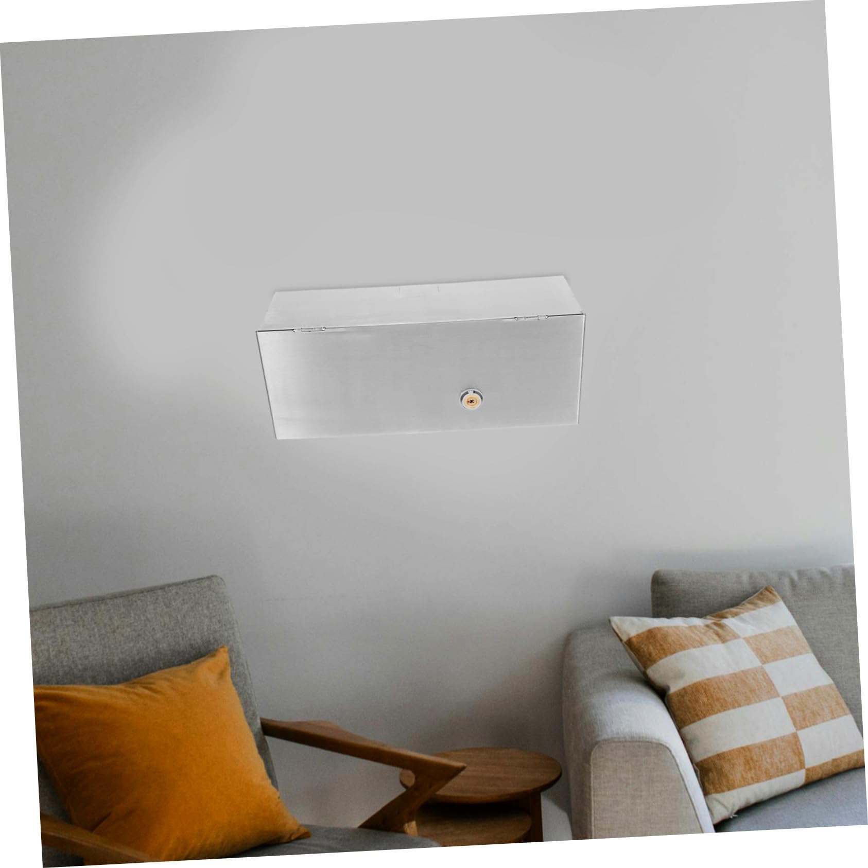 Edelstahl Wetterfeste Outdoor Electl Abdeckung PE 86 mit Diebstahlschutz - Sicherer Steckdosenschutz für Küchen und Büros, & Robust