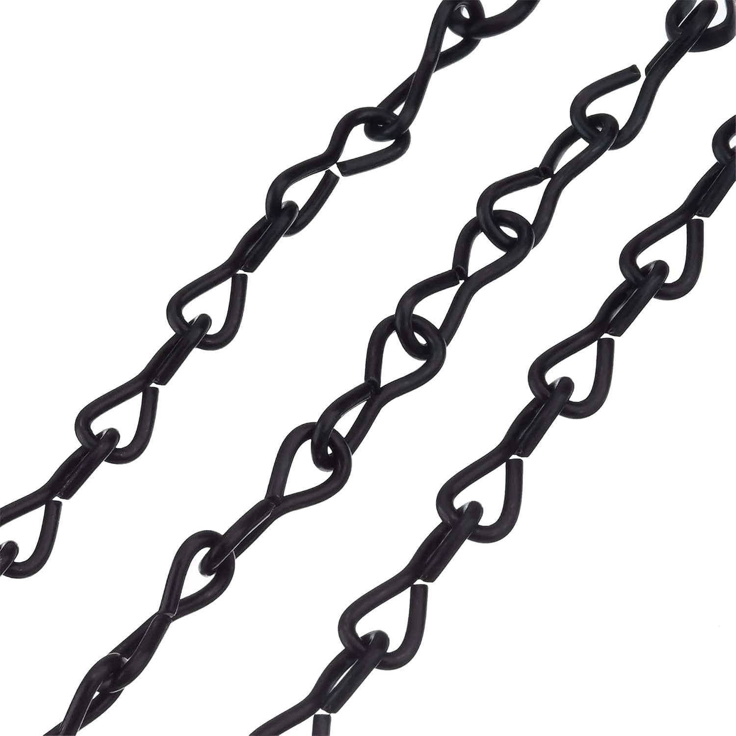EBOOT 8 Pack 9.5 Inches Hanging Chains for Bird Feeders, Billboards, Chalkboards, Planters and Decorative Ornaments (Black, 9.5 Inch)