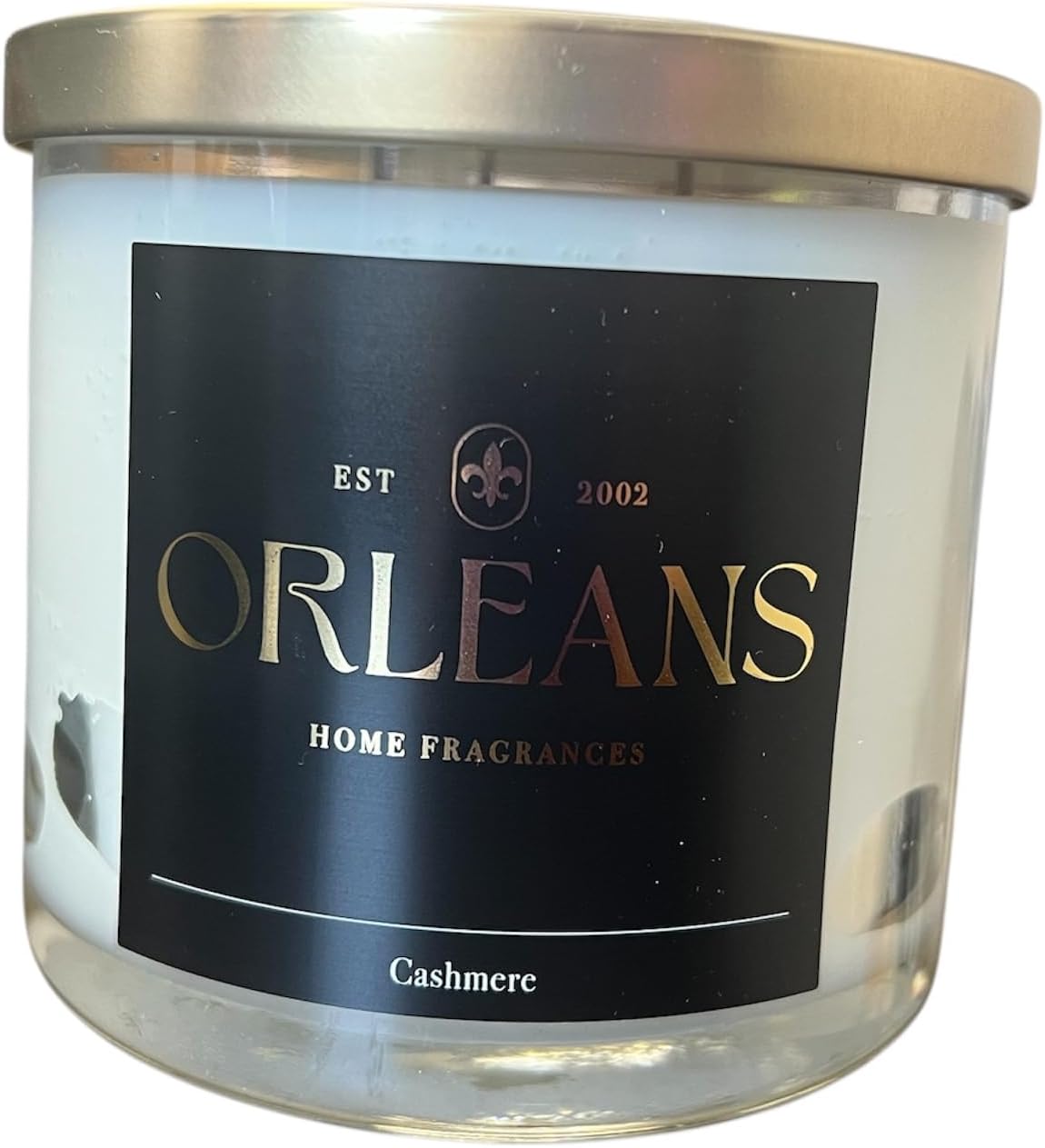 Orleans Home Fragrances 19oz Elite 3 Wick Candle (Cashmere)