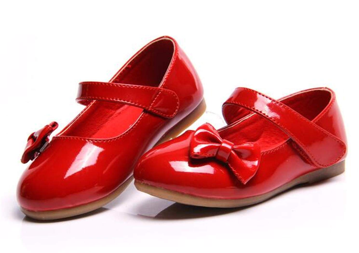 DADAWEN Mädchen Mary Jane Halbschuhe Ballerinas Schleife Prinzessin Schuhe