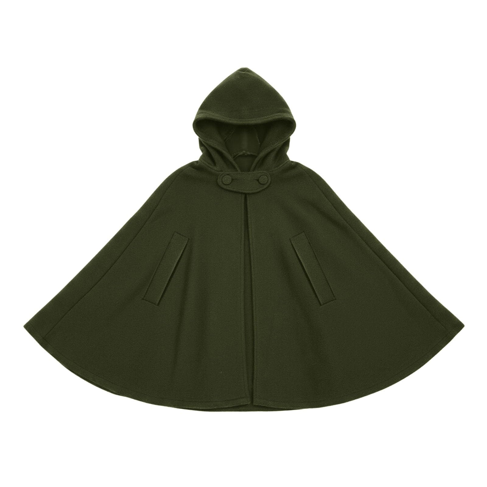 Cape Capuche Longue Bicolore Costume Cosplay
