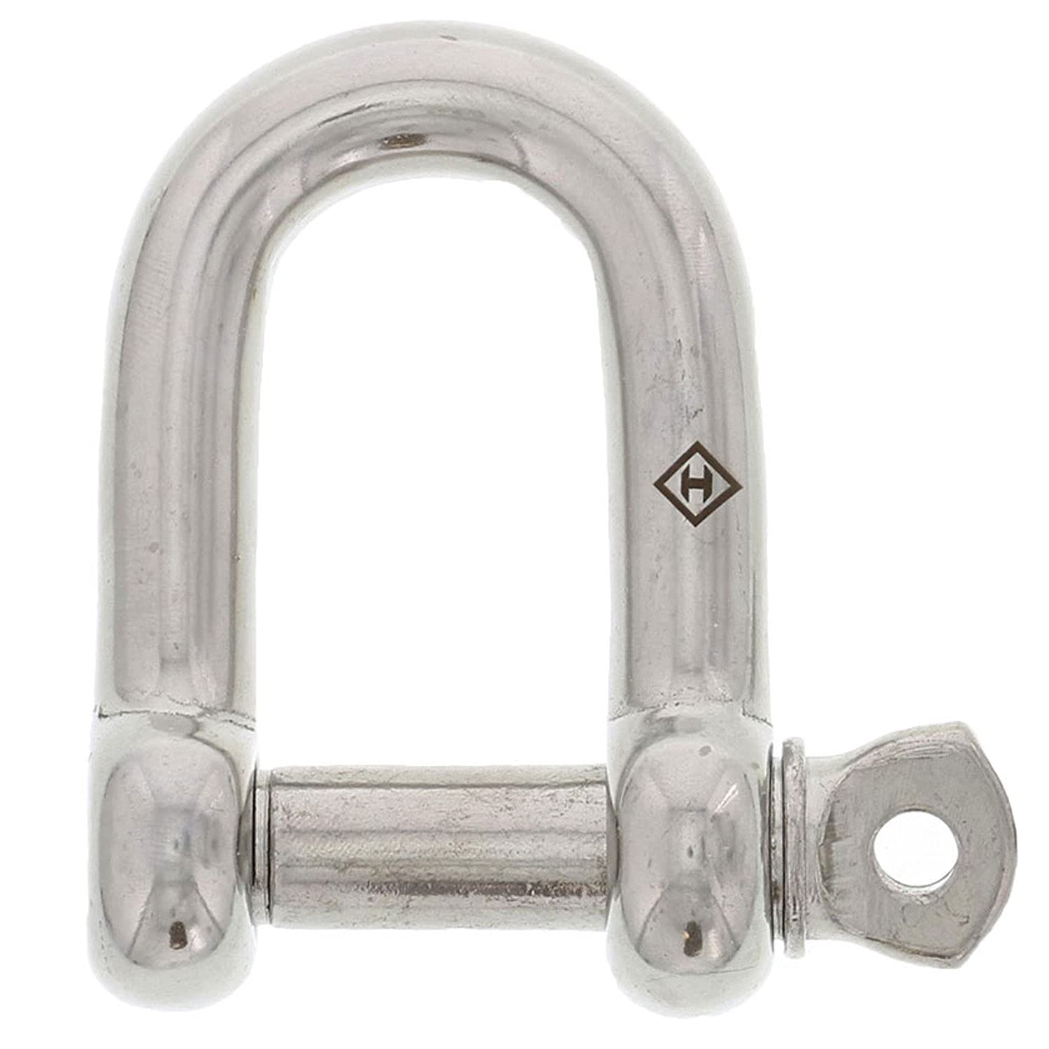 E-Rigging7/16" Stainless Steel Screw Pin D Shackle