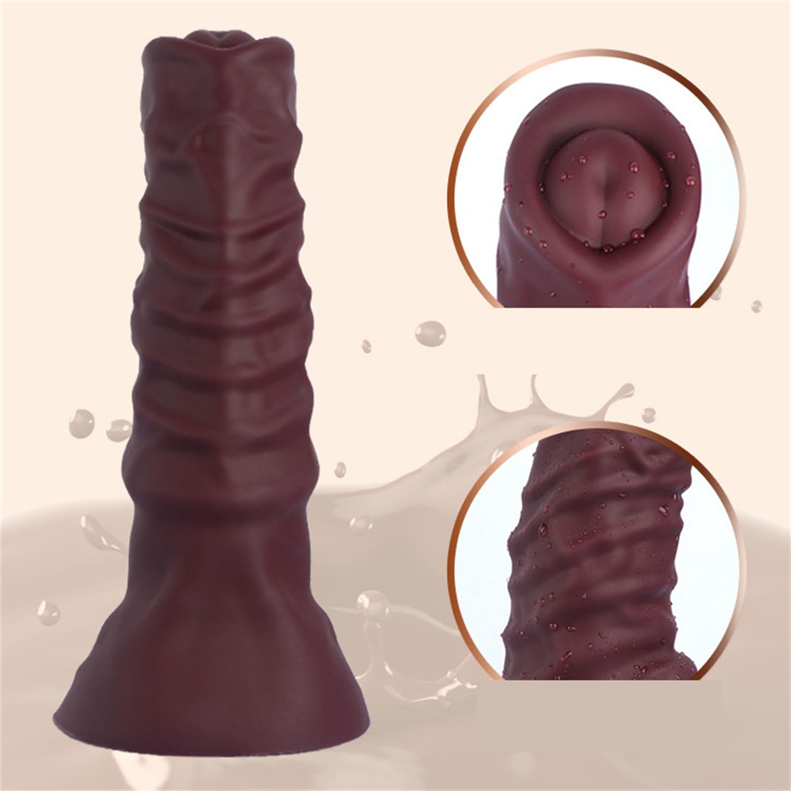 Dildo di cavallo in silicone, enorme plug anale, 7 misure, dilatatore anale da fisting, mostro di cavallo, dildo animale, grande pene, masturbatore, giocattoli sessuali for donne e uomini(