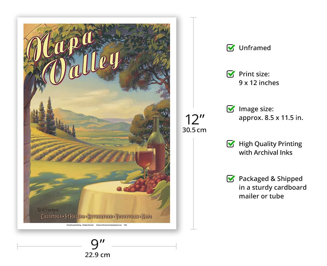 Amazon.com: Napa Valley California - Wine Country - Calistoga St