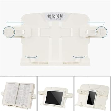 Reading Shelf Floor-Standing for Reading,Sheet Music Stand & Floor Book Stand,Laptop Floor Stand with Wheels,Book Holder Tablet Floor Stand Adjustable Handsfree Reading for Bed