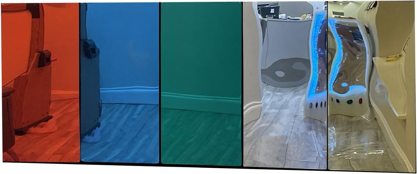 Playlearn 5 Extra Large Sensory Self Adhesive Acrylic Mirror for Autism