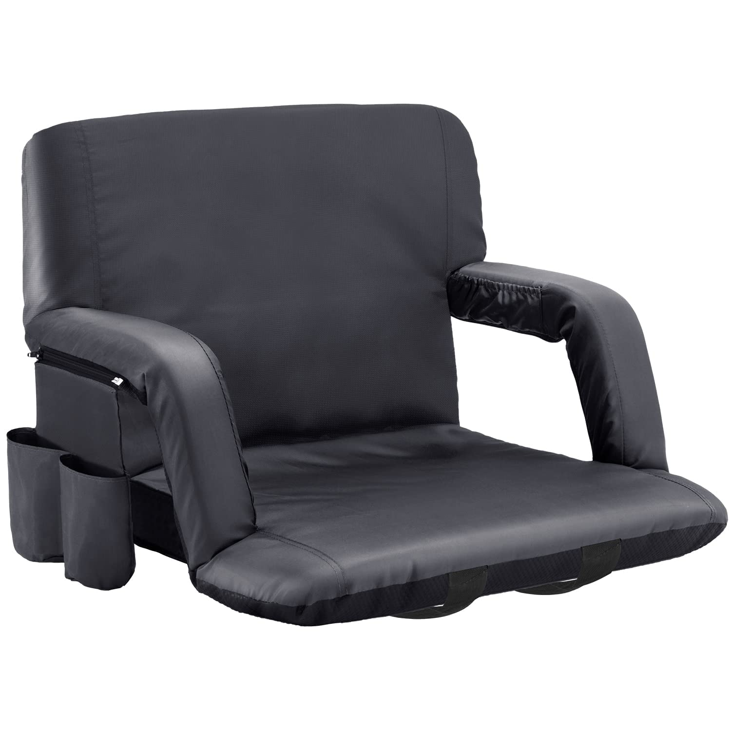 Sportneer Stadium Seats for Bleachers Extra Wide with Back Support, for