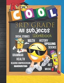 3rd Grade All Subjects Workbook 3rd Grade All In One Homeschool Curriculum Worksheets Math, Language Arts, Science, History, Social Studies, ... Tracker Sheets and End-of-Year Elevation Form