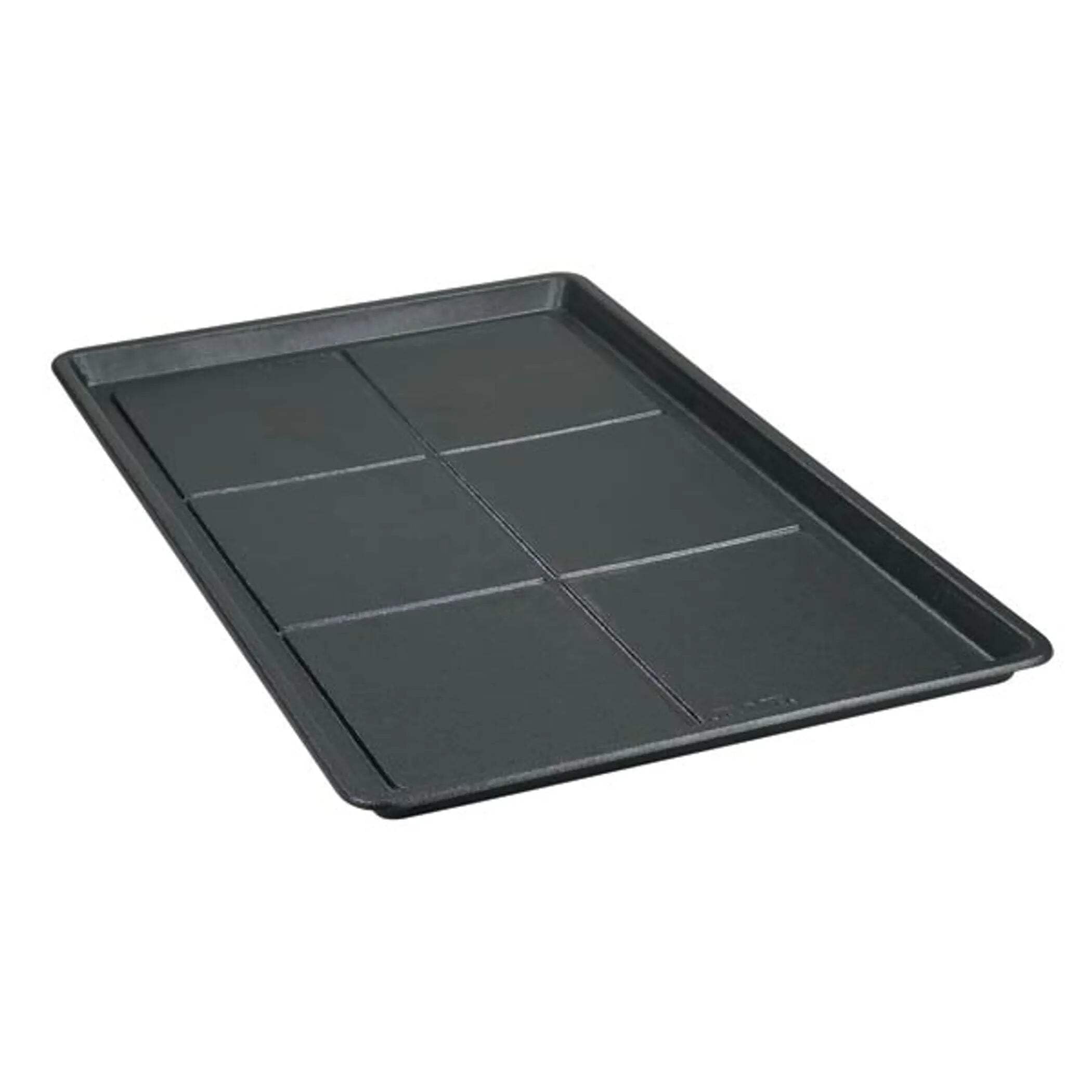 ProSelect Replacement Floor Trays - Durable Easy-to-Clean Plastic Trays for Everlasting Crates - Small, 24" x 17", Black