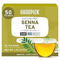 Vista 34 de HANDPICK, Té de raíz de Ashwagandha (100 bolsas de té) Sin cafeína, sin gluten Empaquetado en bolsas de té ecológicas