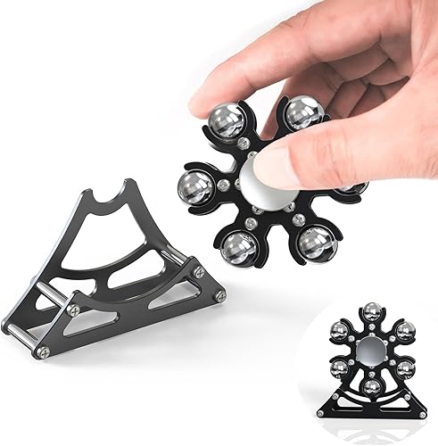 Juguetes de escritorio, ruedas de ferris-hilanderas cinética de metal, 4 minutos, EDC-Toy Cool-Gadgets para la escuela, oficina, Navidad,