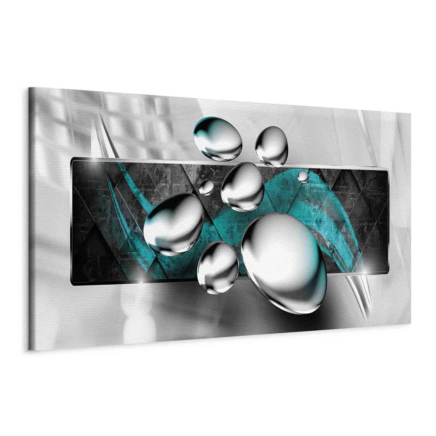 murando - Cuadro en Lienzo Abstracto 150x50 1 pieza - Impresión en material tejido no tejido cuadros decoracion salon modernos lienzos decorativos dormitorios - Moderno 3D a-A-0354-b-c