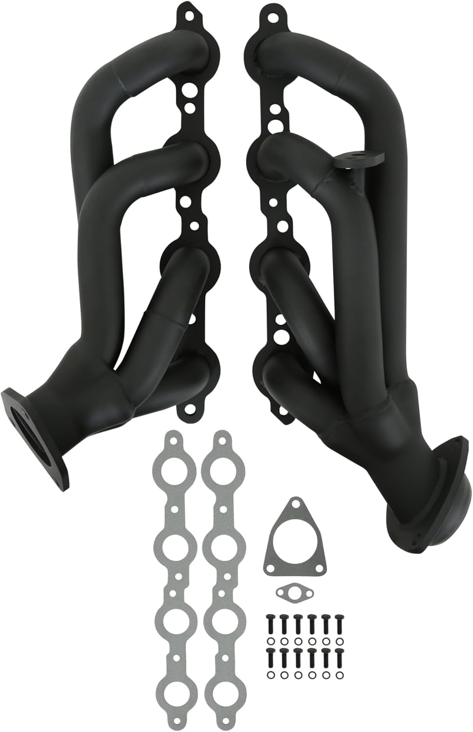 Flowtech 91834FLT Shorty Headers - Black Painted