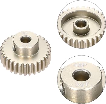 Amazon | Rebower 5個セット 48ピッチ ピニオンギア 26T 27T 28T 29T