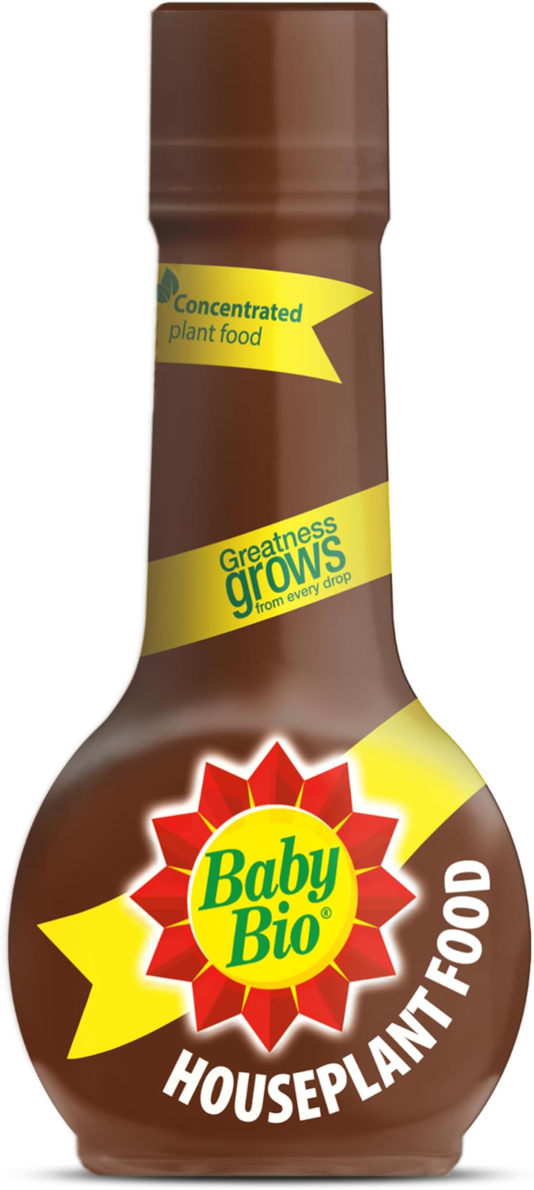Baby Bio Houseplant Food, 175ml- Fertiliser for Growing Vibrant and Healthy Plants - Easy To Use House Plant Care - Concentrate Plant Food - Indoor Use Plant Nutrition