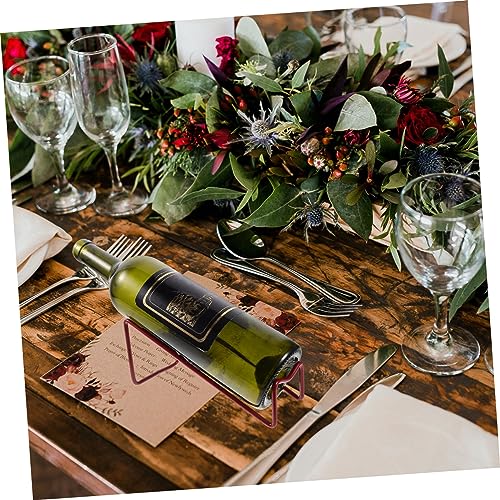 Set de 4 Soportes Metálicos para Botellas de Vino miniatura 7