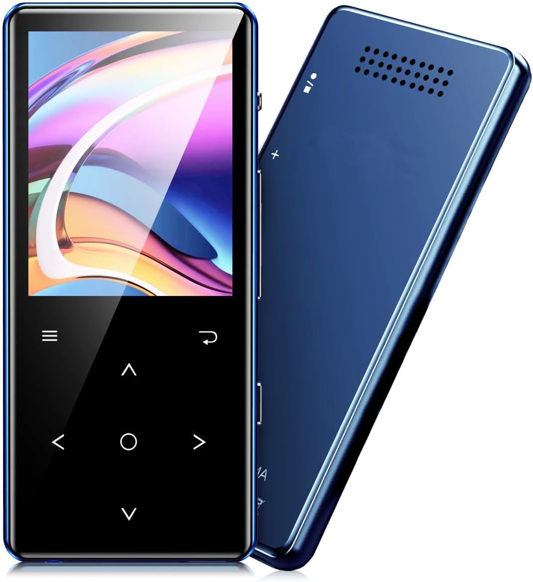 MP3 Player 64GB with Bluetooth 5.2, 2.4 inch Colorful Screen Sensitive Touch Button