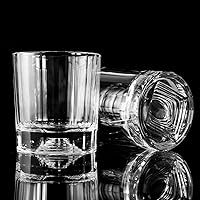 Vista 12 de XIANGBAN Vasos de whisky, vasos de bebida cortados a mano de 10 onzas, vasos de whisky de cristal de cristal, vasos de borbón, vidrio anticuado