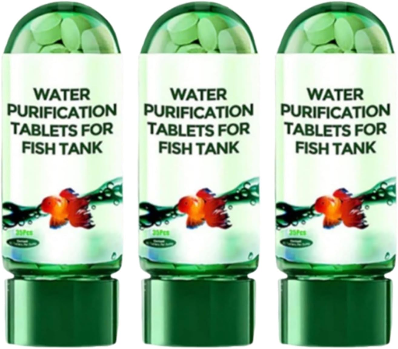 Powerful Aquarium Water Purification Tablet,Water Purification Tablets for Fish Tank,Aquarium Remover,Remover for Fish Tank (10pcs)